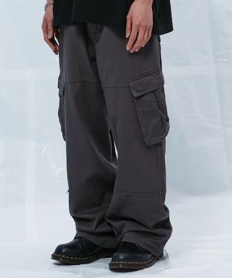 GAMMA GALLERY Multi Cargo Pants [Charcoal]