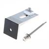 Aluminum Solar Panel Mounting L Bracket Rustproof Corrosion Resistant for RV Boat Off Roof Solar Installation