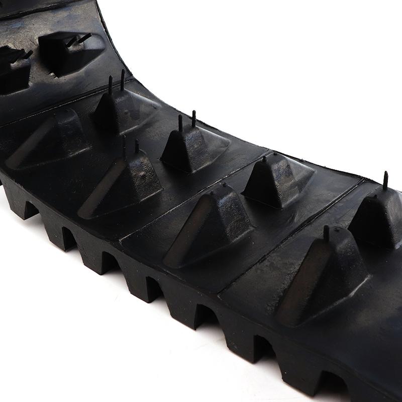 Rubber Track Caterpillar Tracks For ATV Go Kart UTV Buggy Snow Blower Sand Snowmobile Quad Dirt Bike Wheels Accessories