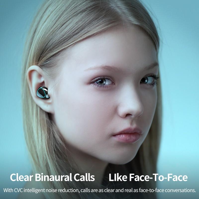 Buy M10 Wireless Headphones Bluetooth 5.0 Earphones HIFI Stereo Earbuds