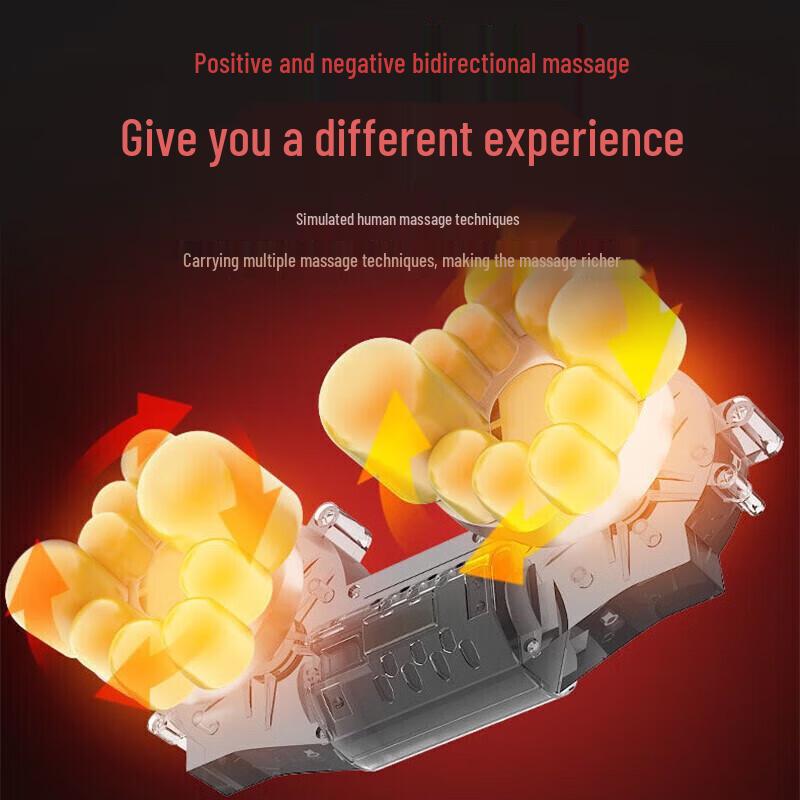 AUX Heated Neck and Back Massage Pillow