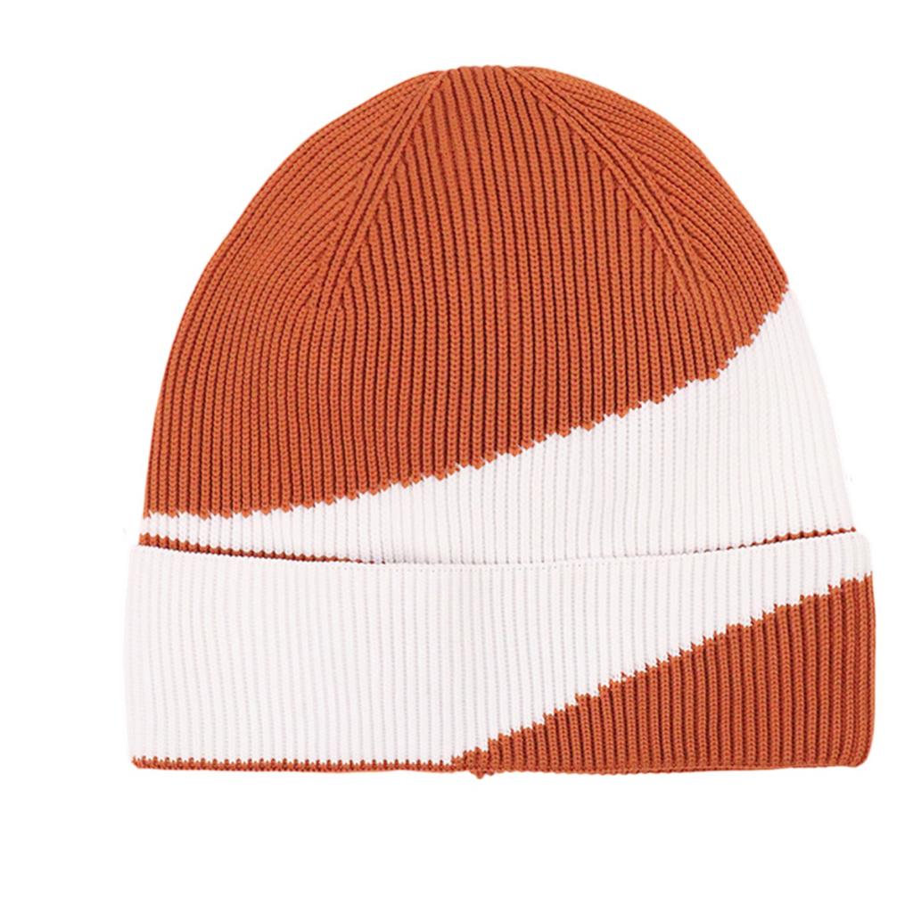 Men's And Women's Color Blocked Knitted Hat, Big Head Circumference, Cold Hat, Men's Lazy Style
