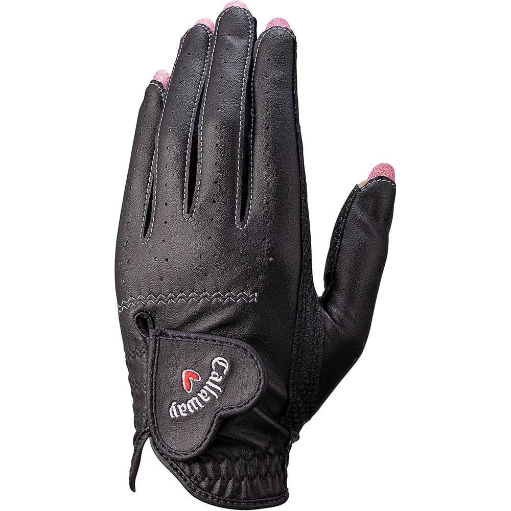 Callaway NAIL DUAL Women s Golf Gloves Black Size L (20cm-21cm) Left and Right Handed