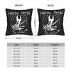 Hollow Knight Silksong Pillow Case Square Pillow Cover For Sofa Car Home Decor Morden Cushion Cover
