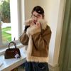 Retro Fur Integrated Imitation Suede Short Fur Coat Women's Thin Small Fragrant Fur Top Autumn and Winter