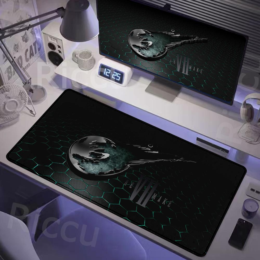 FINAL FANTASY VII REMAKE INTERGRADE electronic sports Locking edge Gamer Large HD Print Computer Desk Locking Edge Keyboard Pad