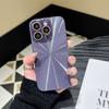 Niche solid color laser case for iPhone17Pro max mobile phone case Apple 16 new 15/14 sense 13PM
