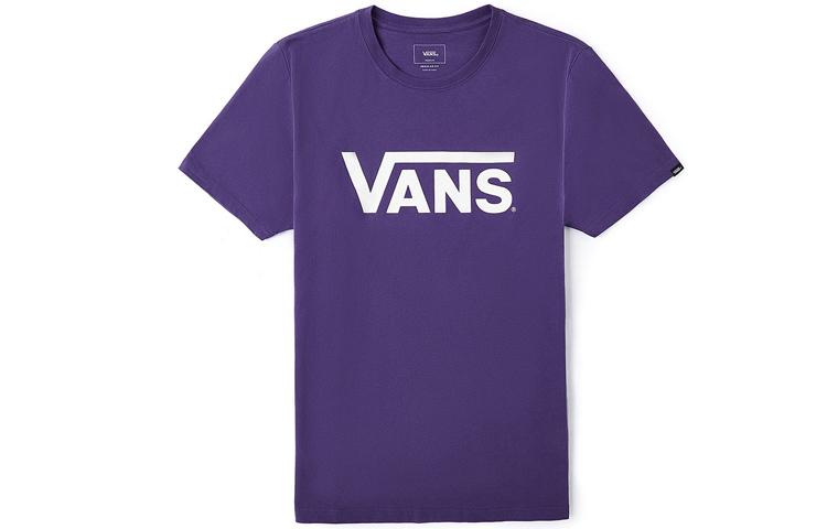 Vans Set in Sleeve T Shirt Men s Purple VN0A4MM6Y0X S