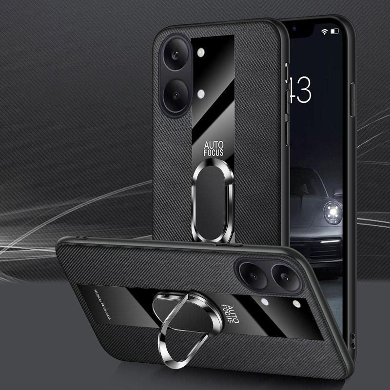 For Xiaomi Poco X8 Pro Max Case Business Magnetic Ring Holder Shockproof sheepskin Leather Soft Silicone Fashion for Xiaomi Poco X8 Back Cover