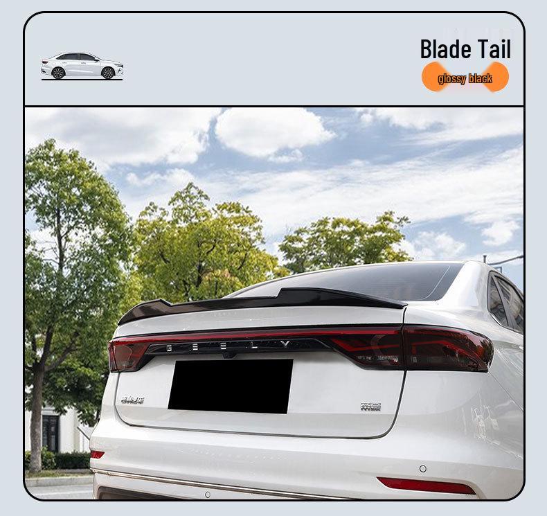 Geely Emgrand Rear Spoiler: Easy No-Drill Installation, Sports Upgrade Wing