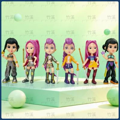 Collection de Figurine PVC Anime - Décoration de Bureau & Cadeau Populaire pour les Fêtes de Nouvel An pour Enfants
