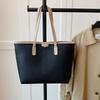 Large Capacity Bag Women's Summer New Casual Simple Shoulder Bag Commuter Tote Bag