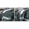2x Ozdobna ramka osłony przeciwdeszczowej lusterka wstecznego dla Jeep Grand Cherokee 2011+ Chrom