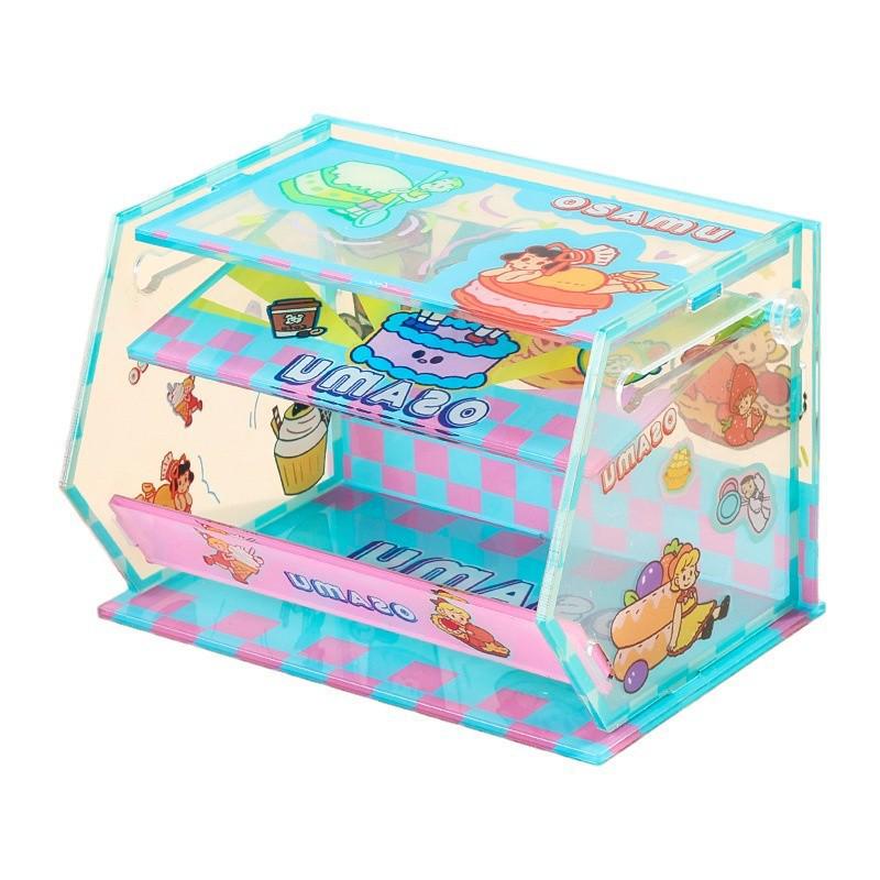 Custom Acrylic Anime Character Desktop Storage Box Ornament