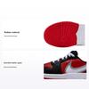 1 Niedriges RM Bequem Mode Langlebig Low-Top Kinder Skateschuhe Kinder Sneaker Rot Schwarz HQ2024-600