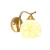 Wall Mounted Light Modern Minimalism Gold LED Wall Sconce Light for Bedside Hallway Bedroom 111V‑240V
