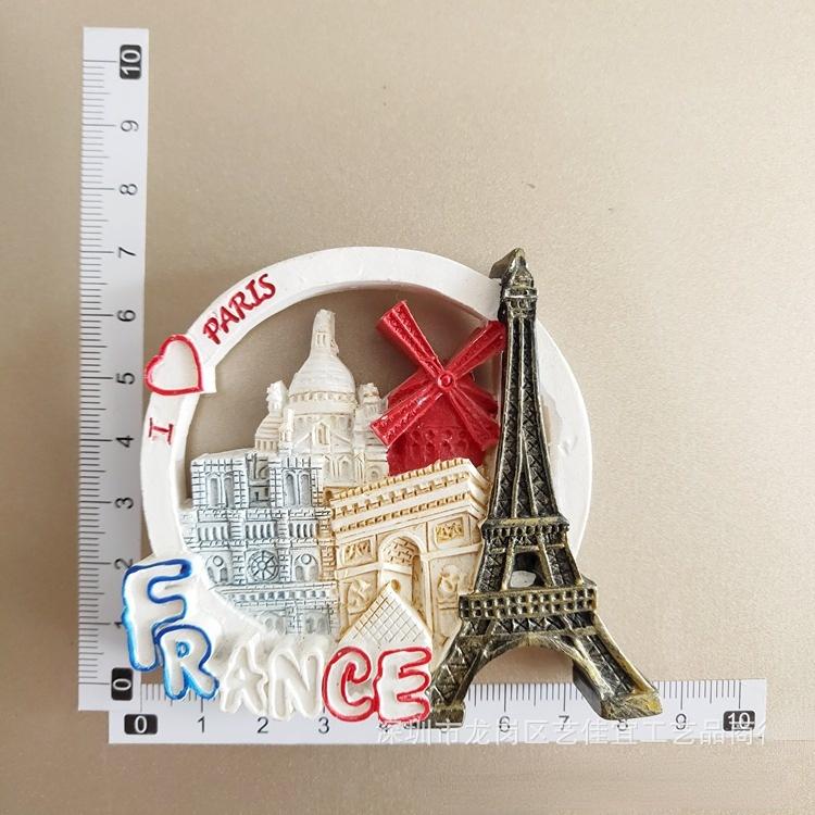 Washington Paris Reisesouvenirs Kühlschrankmagnete Niedliche Wohndeko Kreative Magnetische Sticker für den Kühlschrank Schöne Geschenke