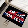 Floor Mat Diatomite Bath Mat, Quick Dry, Absorbent, Multi-Scene Mat Band A-Arctic M-Monkeys