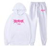 New Straykids Peripheral Harajuku Printed Men's and Women's Sweatshirts Sweatpants Set Hoodie Straight Pants Cover