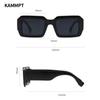 Vintage Rectangle Sunglasses Fashion Square Candy Color Shades Eyewear Trendy Retro Women Brand Design UV400 Sun Glasses