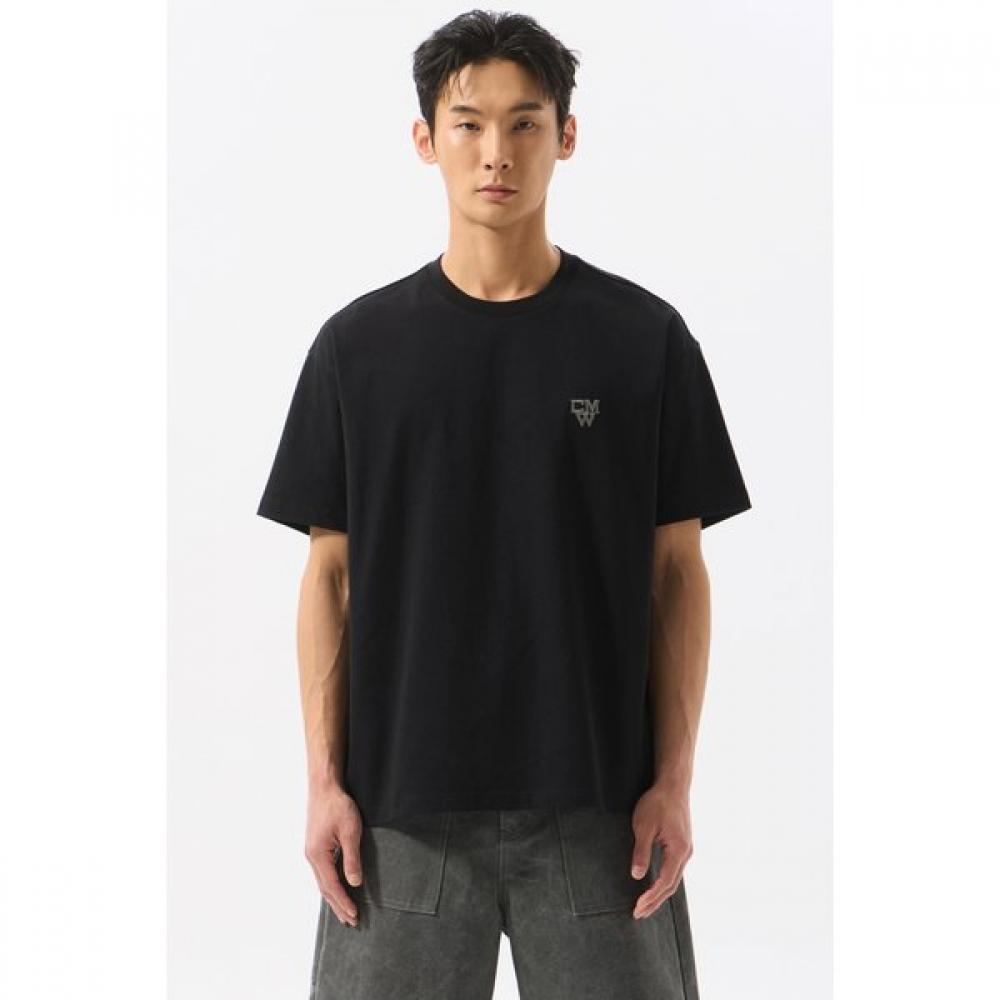 CusTomellow Black Graphic T shirT cwTam25424bkx
