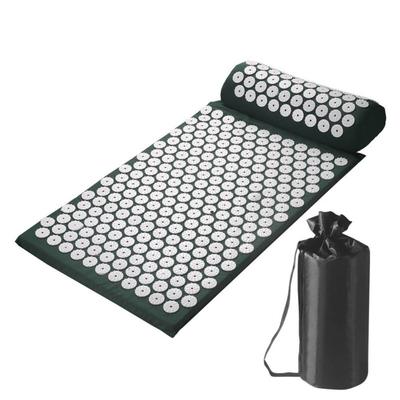Cloth Storage Bag Acupressure Massage Mat and Pillow Non-Slip Acupressure Yoga Mat  Fitness