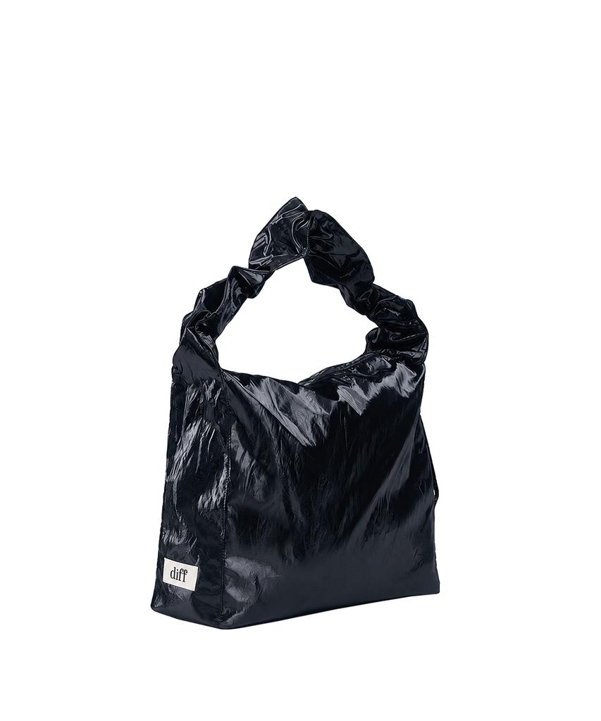 Diff Hobo Bag L Satin (Black)
