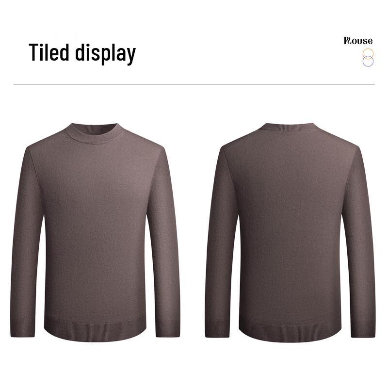 Lawes Men's Pure Cashmere Round Neck Sweater