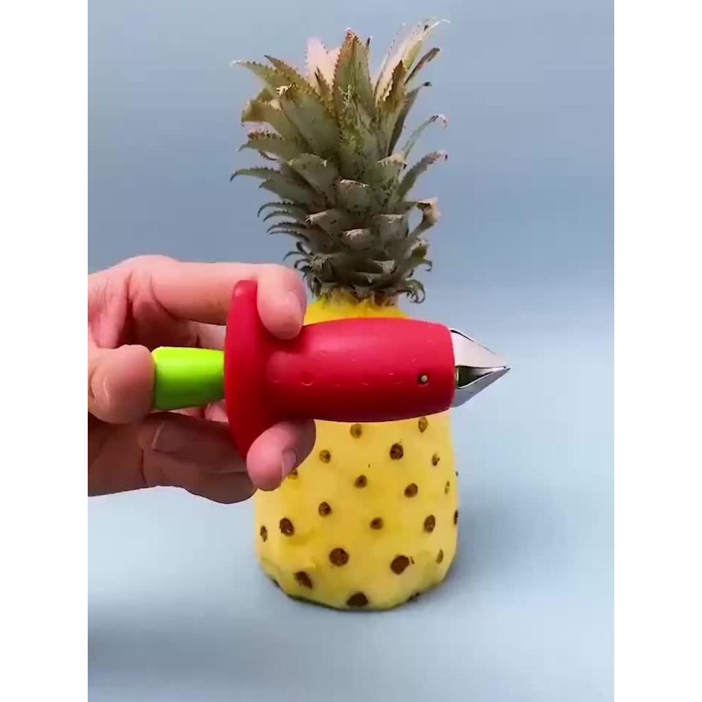 1 Stück benutzerfreundlicher Erdbeerentkerner aus Edelstahl zum einfachen Entfernen des Stiels in der Küche