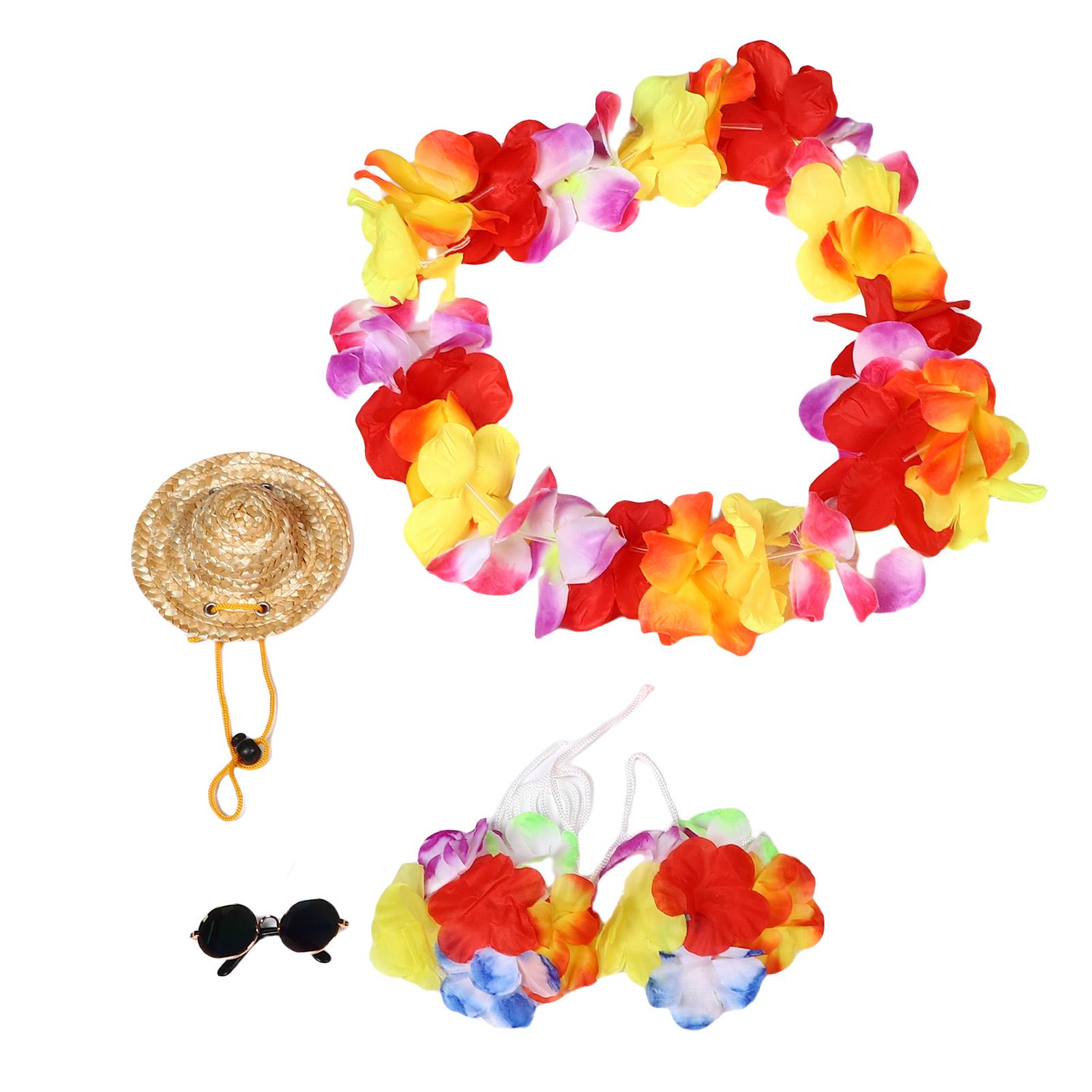 

Straw Round Hat Wreath Goose Outfit with Fasten Design, Ideal for Easter Parties, Fits 23 17 Inch Lawn Geese
