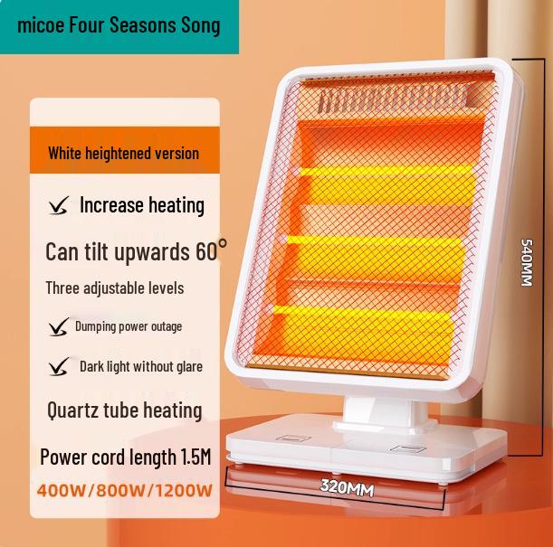 "Compact Energy-Efficient Fast-Heating Office & Home Heater"