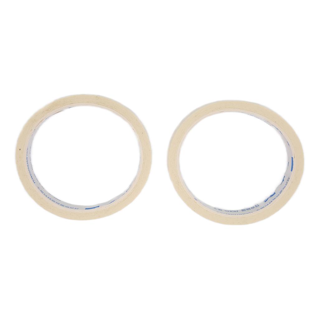 2PCS Nail Art Adhesive Tape ABS Nail Art Tape for Manicure Salons Home Use Width 1.2cm Length 17m