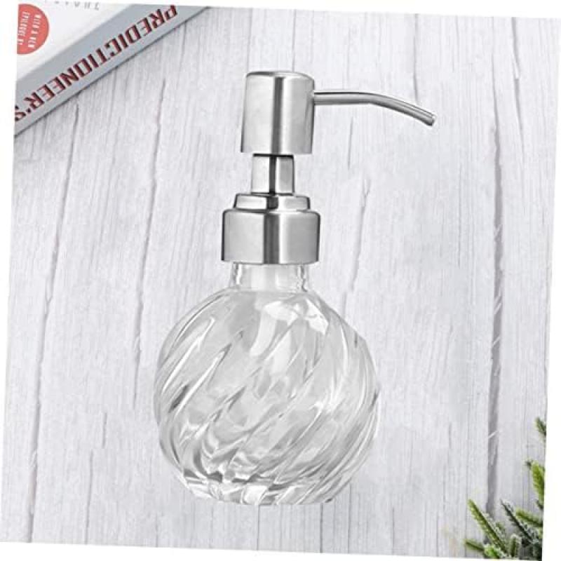 Glass Pump Refill Bottle, Reusable for Women's Perfume, Travel and Home Use, Portable and Practical Perfume Refill Dispenser