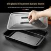 Extra Thick Transparent Rectangular Tray for Fruit Cake Dessert Snacks