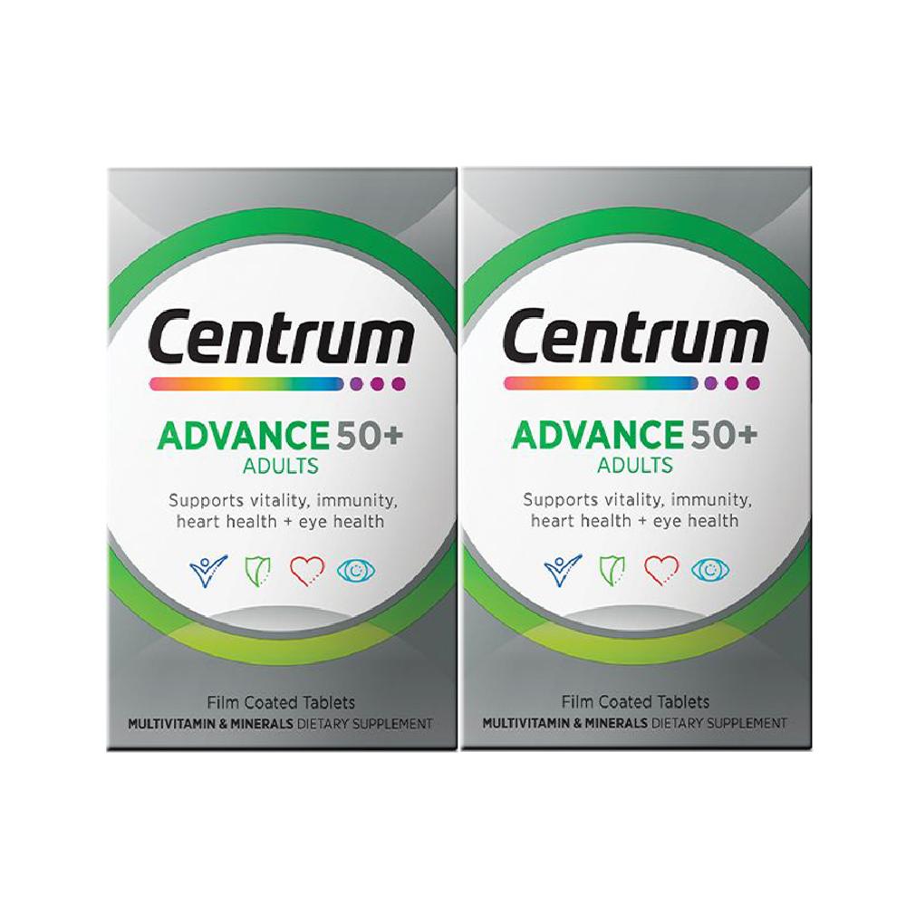 Centrum Advance 50+ 100 Tablets 2ea