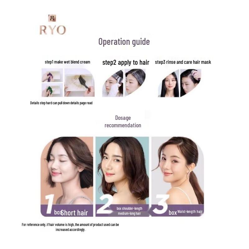 Lyu Covering White Hair Dye Cream