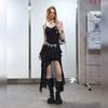 UNIFREE Lace Strap A-Line Dress