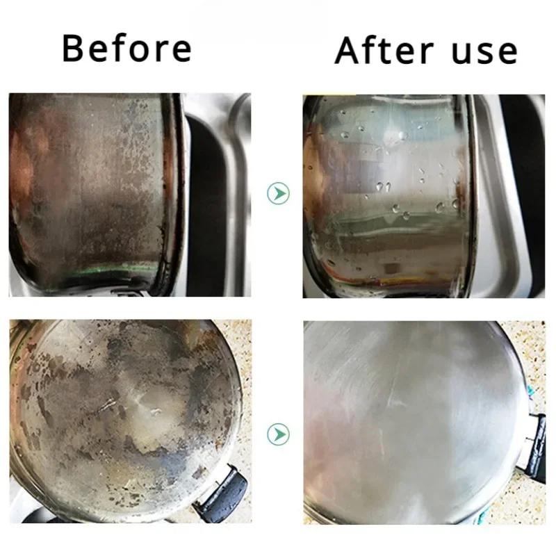 Green Cleaning Cloths Scrub Pads Sponge Household Kitchen Scrubbing Pad Scratch Free Reusable Dishwashing Cleaning Cloth Cheap