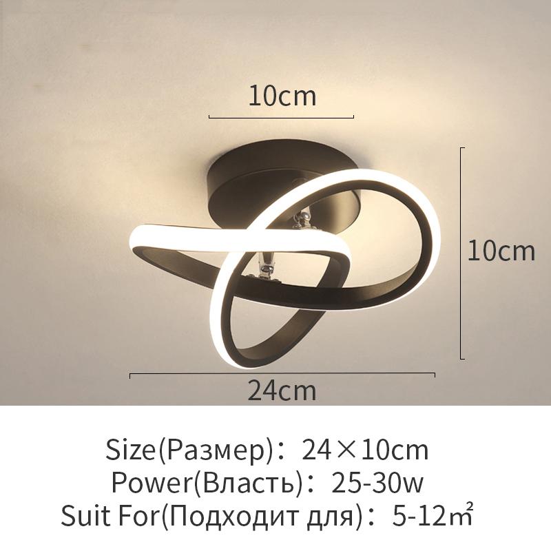 Moderne Gang Deckenleuchten Home Beleuchtung Led Oberfläche Montiert für Veranda Schlafzimmer Wohnzimmer Flur Wand Licht Balkon Lichter