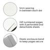 Leuchtturm A5 Notebook with Dotted Grid, Silver, 355678, Officially Imported
