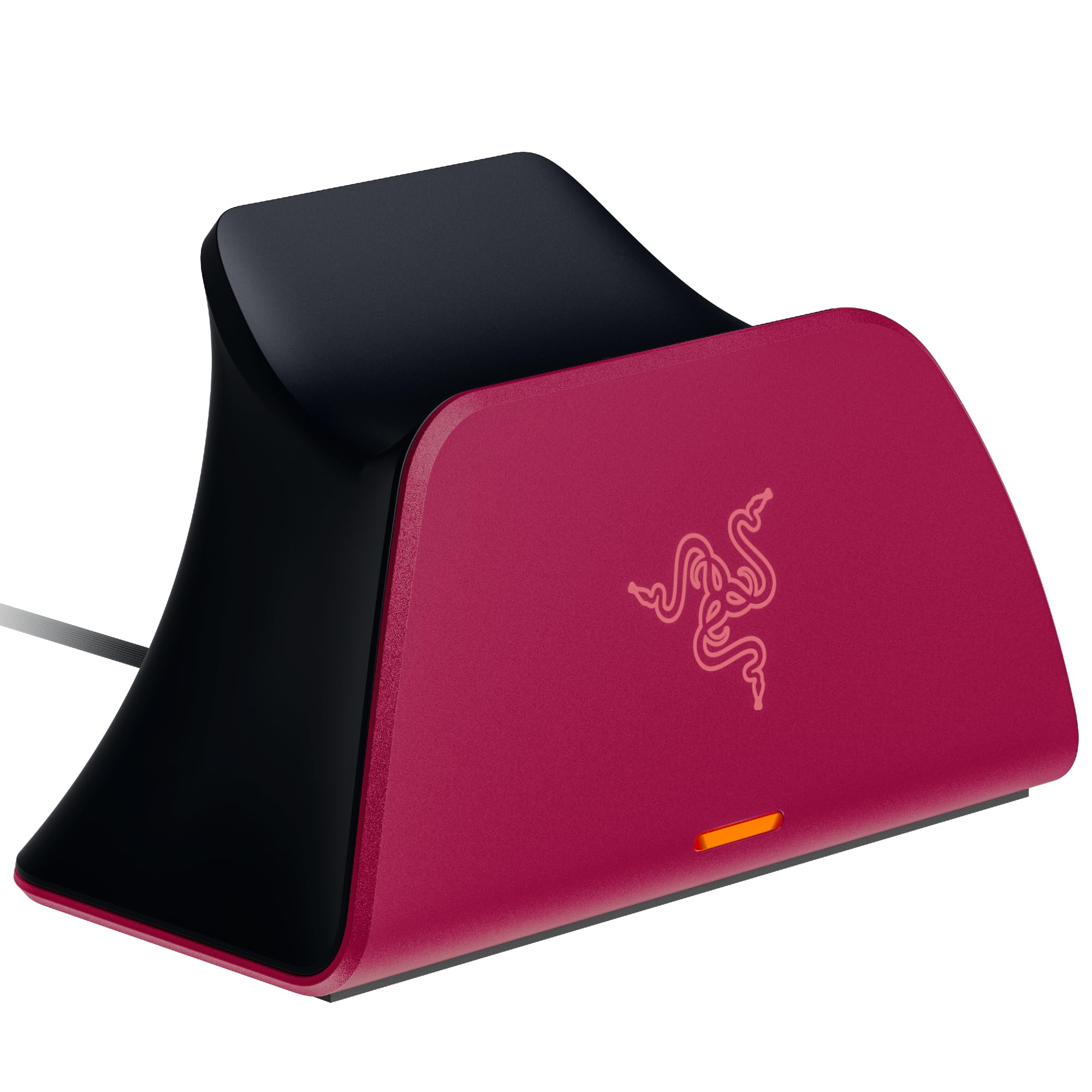 

Razer Quick Charging Stand for PS5 Fast charging stand for PS5 DualSense wireless controller Fully charges in under 3 hours Overcharge prevention