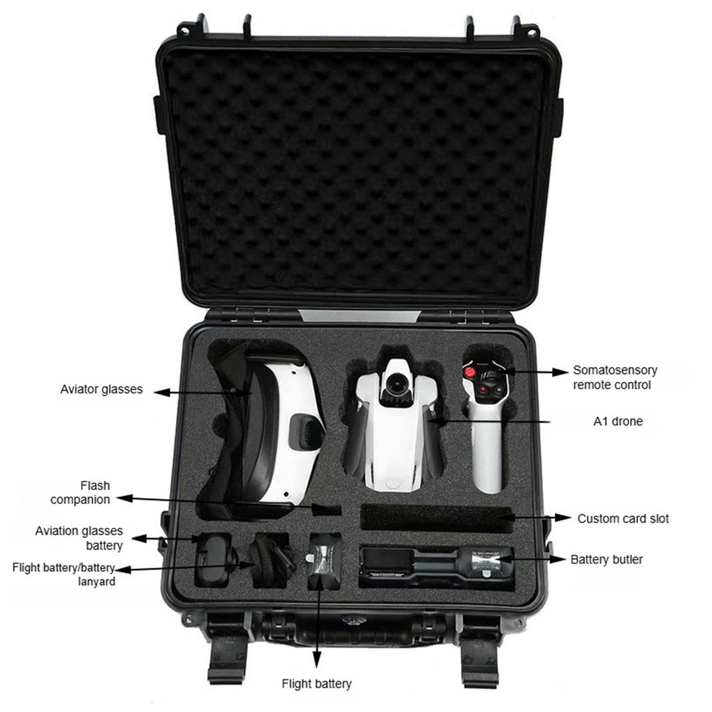 Quality PP Hard Shell Protective Case Resistant To Water Impact Ensuring Safety For Antigravity 1 Photography Equipment