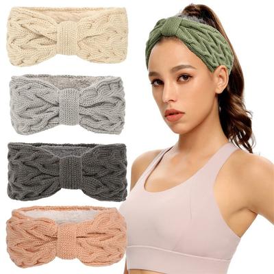 Winter Warm Wide Hair Band Elastic Headwear Fashion Ear Warmer  Women Girls