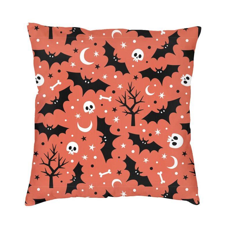 Vampire Bat Throw Pillow Case Home Decoration Halloween Goth Occult Witch Nordic Cushion Cover Car Double Sided Print Pillowcase