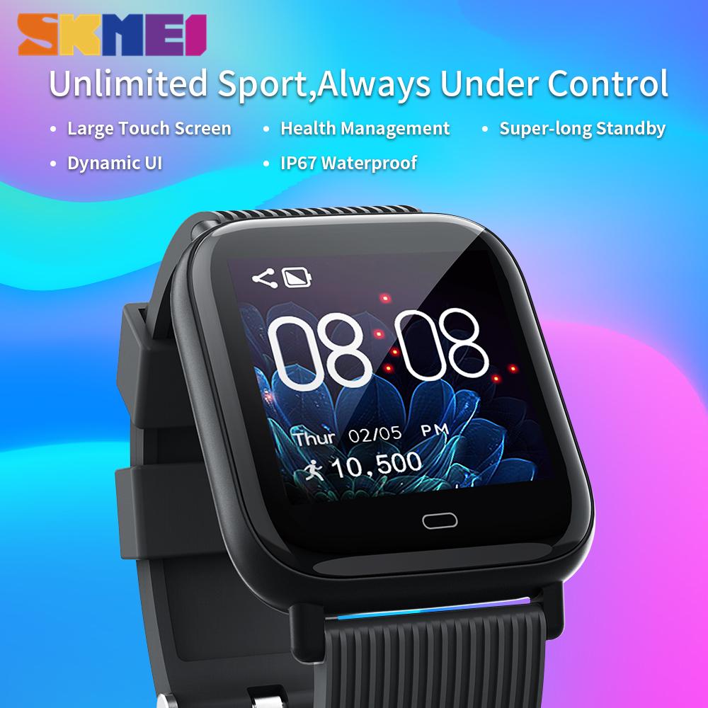 SKMEI Frecuencia cardíaca Reloj inteligente G20 Pantalla a color Relojes  inteligentes Rastreador de ejercicios Frecuencia cardíaca Monitor de  presión arterial Reloj inteligente a prueba de agua para iPhone xiaomi  comprar a buen