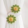1Pcs Romantic Sunflower Curtain Tieback Curtain Strap Curtain Rope Holders  Home Decor