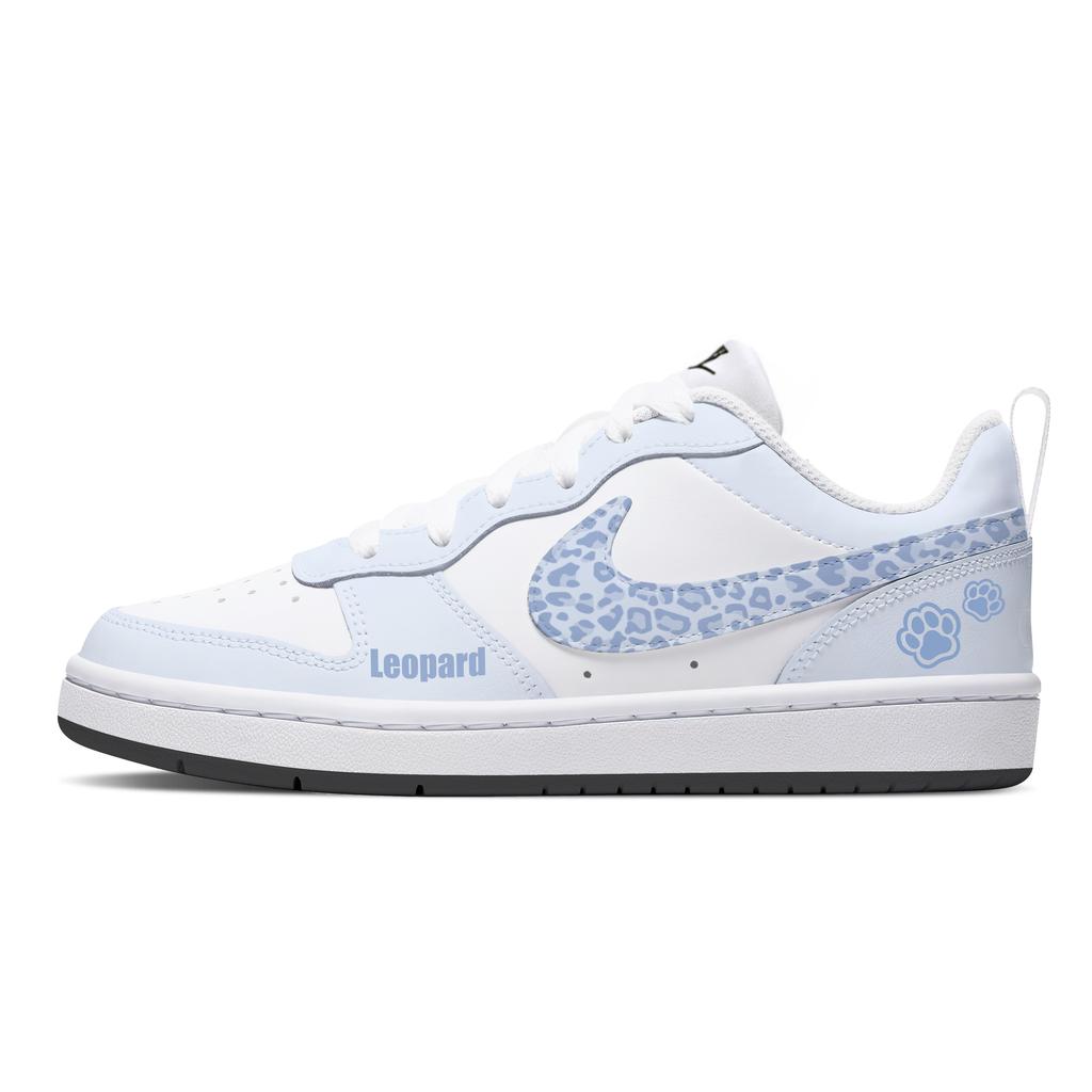 Nike Court Borough Low top Skateboard-Schuhe Damen Blau DV5456-104(Team2086-)