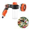 Garden Hose Nozzle with Foam Cannon Car Wash Foam Sprayer High Pressure Hose Nozzle with 8 Spray Modes for Car Washing Gardening Yard Cleaning Pet