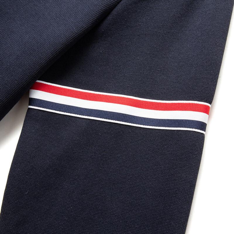 MONTAGUT Men's Patchwork Crew Neck Sweatshirt