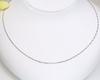 And My Jewelry Platinum Chain Screw for Pendants [Your Box] Necklace, Type, 40cm, [Gift Wrapped]